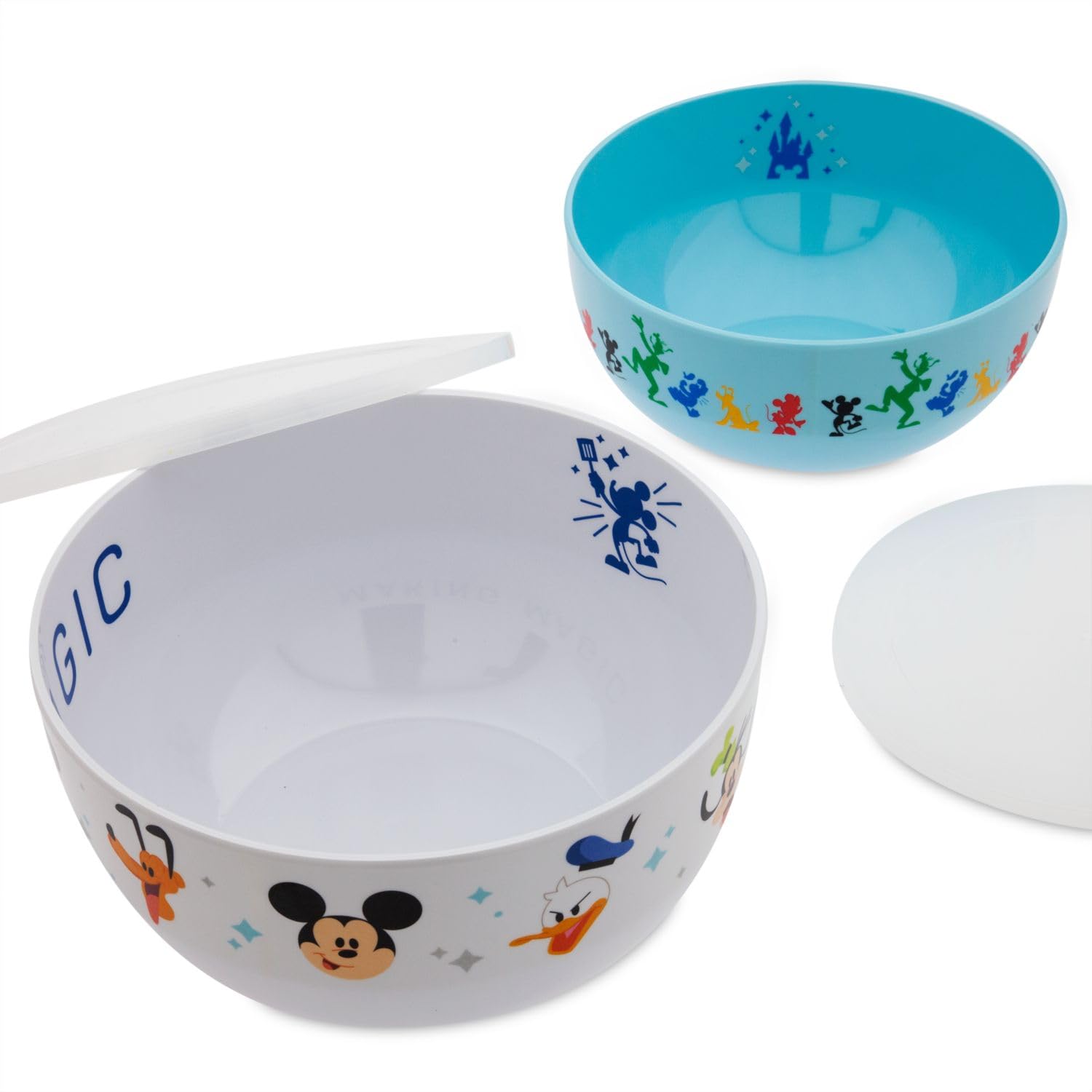 Amazon | ディズニー ミッキーマウスとお友達 ボウルセット 蓋付き